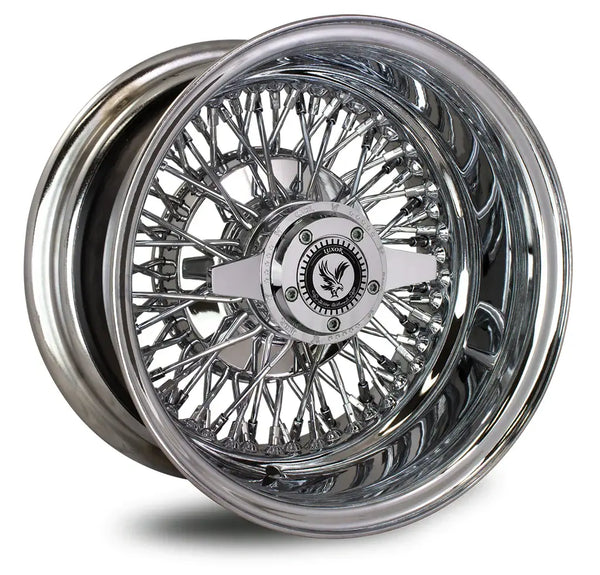 Luxor 14x6 Rev 72-Spoke Wire Wheel Rim AC - Set of 4