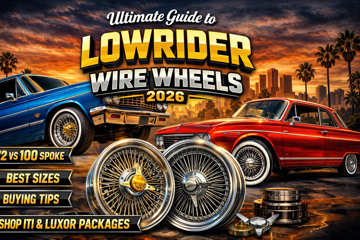 Ultimate Guide to Lowrider Wire Wheels (2026) – 72 vs 100 Spoke & Best ...