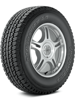 High-performance Firestone tire optimized for smooth handling and responsiveness