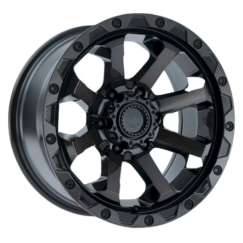 High-performance American Outlaw wheel optimized for durability and style