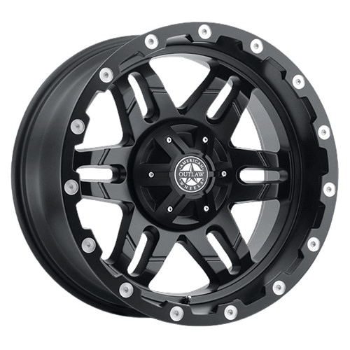 High-performance American Outlaw wheel optimized for durability and style