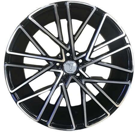 VELOCITY VW28-M 17X8+38 5X120 C.B-74.2 B+M