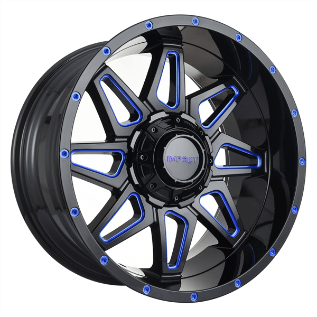 Stylish Impact alloy wheel with precision-engineered spokes