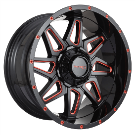 Stylish Impact alloy wheel with precision-engineered spokes