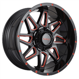 IMPACT OFF-ROAD WHEEL 807 20X10-12 5X139.7+5X150