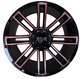 Red Dirt alloy wheel featuring aggressive aesthetics and superior craftsmanship