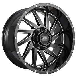 Stylish Impact alloy wheel with precision-engineered spokes