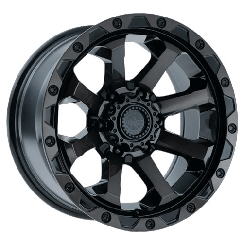 High-performance American Outlaw wheel optimized for durability and style