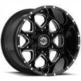 SCORPION OFFROAD SC-10 20X9-12 5X127+5X139.7 C.B-78.1 BLACK MILLED