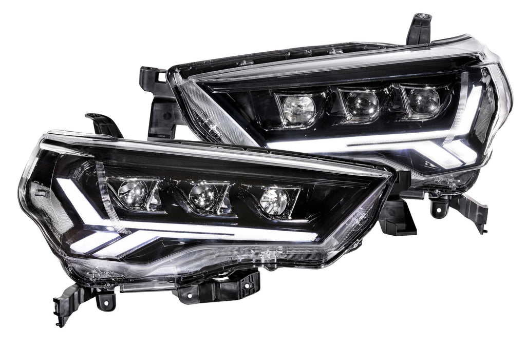 Carbide LED Headlights: Toyota 4Runner (14-23) (Pair / Amber Sidemarker)