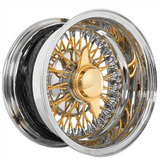 ITI WHEELS SPOKE REVERSE GOLD CENTER 13X7 72 C/L