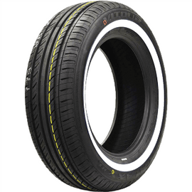 Vitour white wall tire featuring classic aesthetics and modern durability for all seasons
