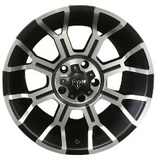 RED DIRT WHEEL 17X9+0 5X127 C.B-78.1