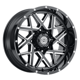 SCORPION OFFROAD SC-28 20X9+12 6X139.7 C.B-106.1 BLACK MILLED