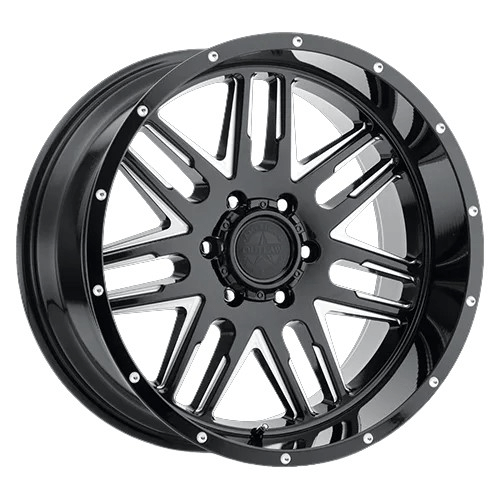 High-performance American Outlaw wheel optimized for durability and style