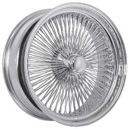 WIRE WHEELS 20X8 STANDARD CHROME 150 SPOKE