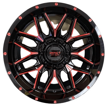 Stylish Impact alloy wheel with precision-engineered spokes