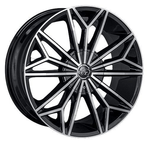 VIPER 20X8.5+40 5X115+5X127 C.B-73.1 BLACK MACHINE