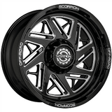 SCORPION OFFROAD DEMOLITION 20X9-12 6X135+6X139.7 C.B-106.1 BLACK MILLED