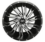 RED DIRT WHEEL 20X9+0 5X127 C.B-78.1 SAW BLADE