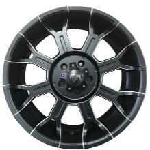 RED DIRT WHEEL 20X9+0 5X127 C.B-78.1