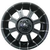 RED DIRT WHEEL 20X9+0 5X127 C.B-78.1