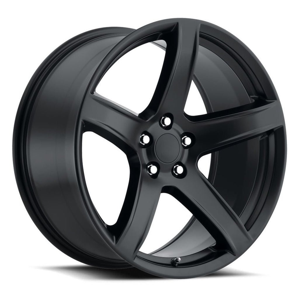 20X9 2127 NEW HELLCAT FR77 5X115 0 71.5 SATIN BLACK