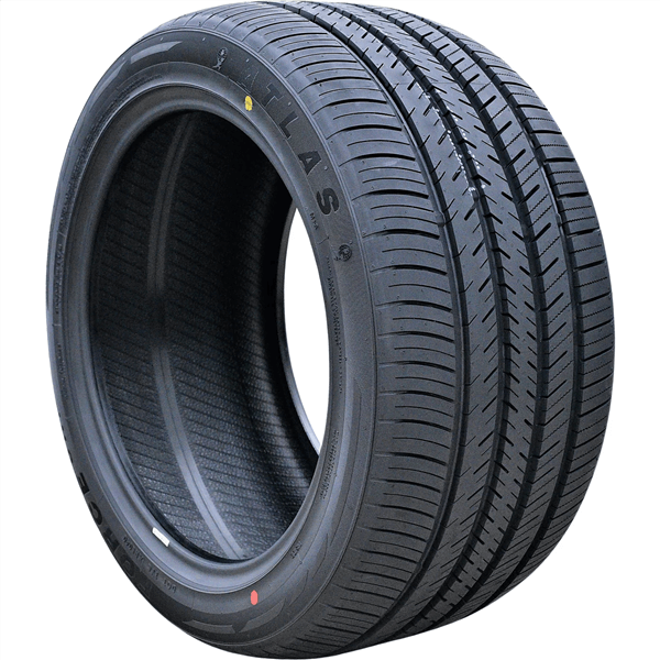 Durable ATLAS tire engineered for enhanced grip and stability on various road surfaces