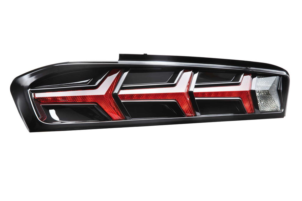 XB LED Tail Lights: Chevrolet Camaro (16-18) (Pair / Lambo / Red) Morimoto