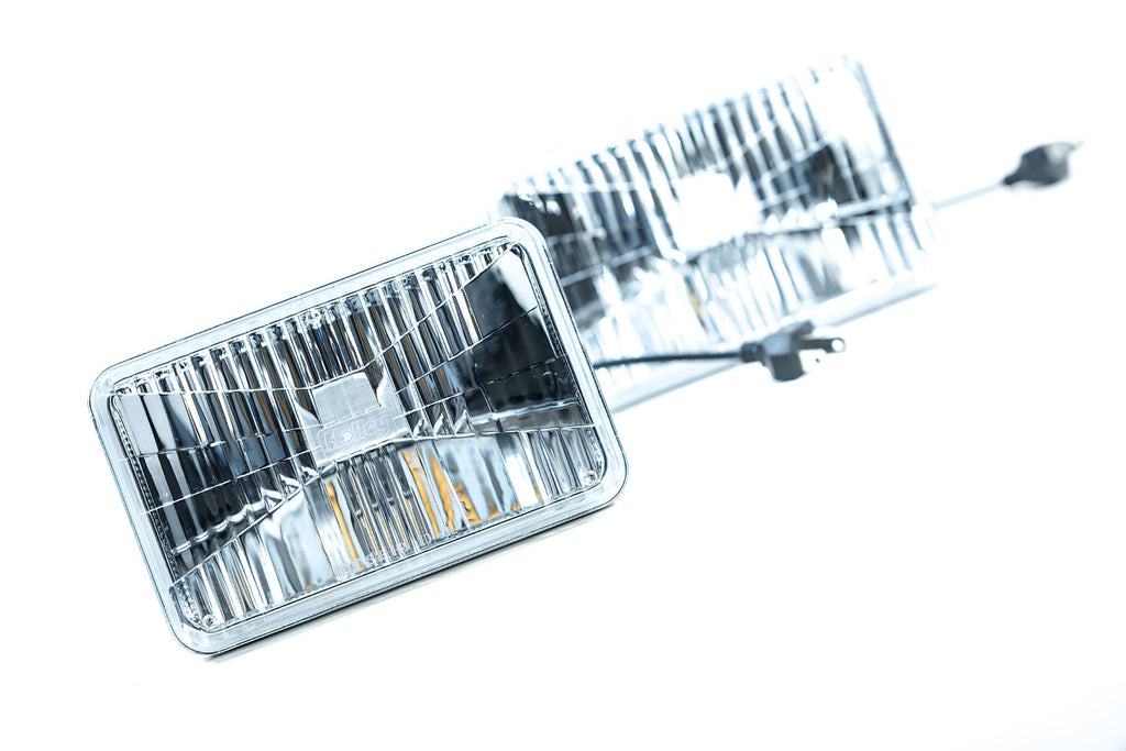 Holley RetroBright Headlight: Classic White (4x6" Rectangle)