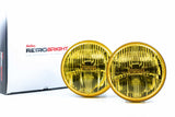 Holley RetroBright Headlight: Euro Yellow (5.75