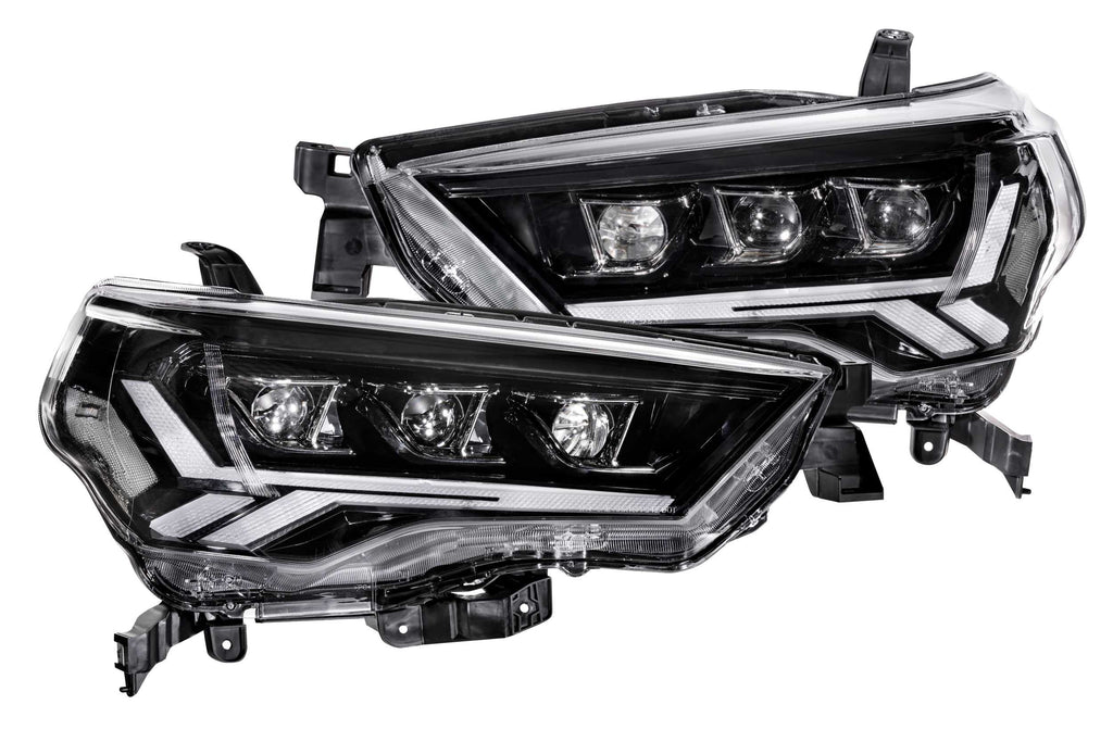 Carbide LED Headlights: Toyota 4Runner (14-23) (Pair / Amber Sidemarker)