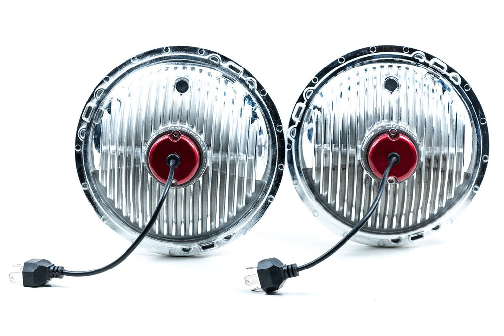 Holley RetroBright Headlight: Classic White (7" Round)