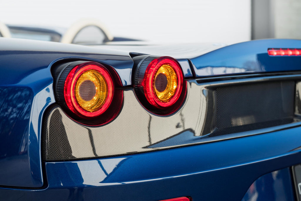 XB LED Tail Lights: Ferrari F430 (05-10) (Set/Smoked) Morimoto