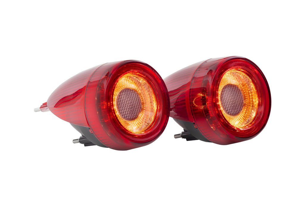 XB LED Tail Lights: Ferrari F430 (05-10) (Set/Red) Morimoto