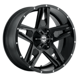 LONESTAR 17X8.5+10 6X139.7 C.B-106.2 SATIN BLACK