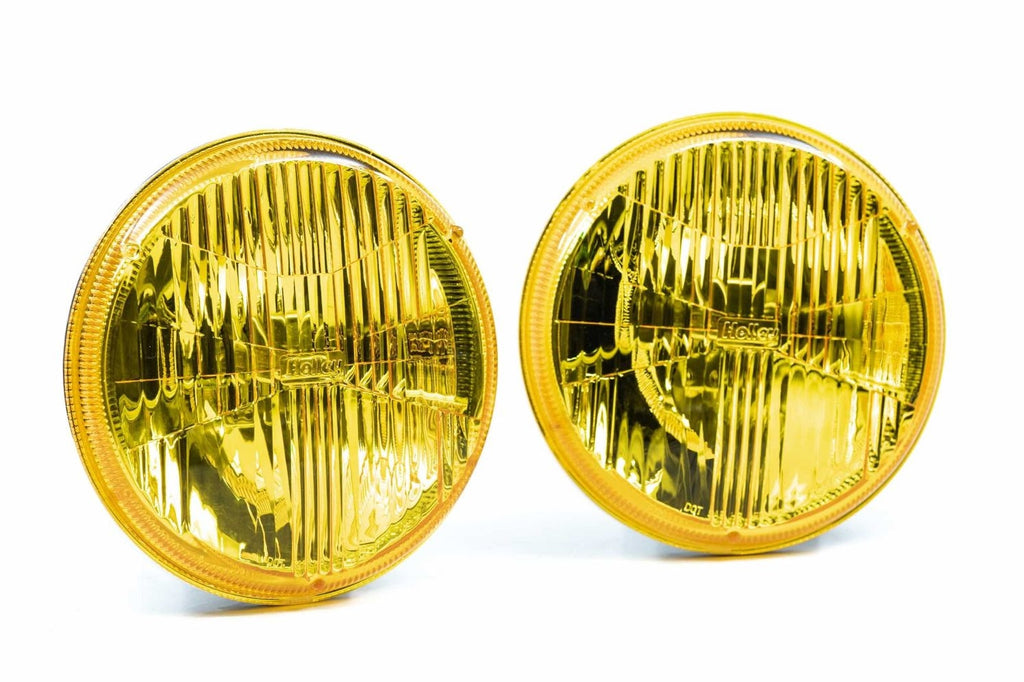 Holley RetroBright Headlight: Euro Yellow (5.75" Round)