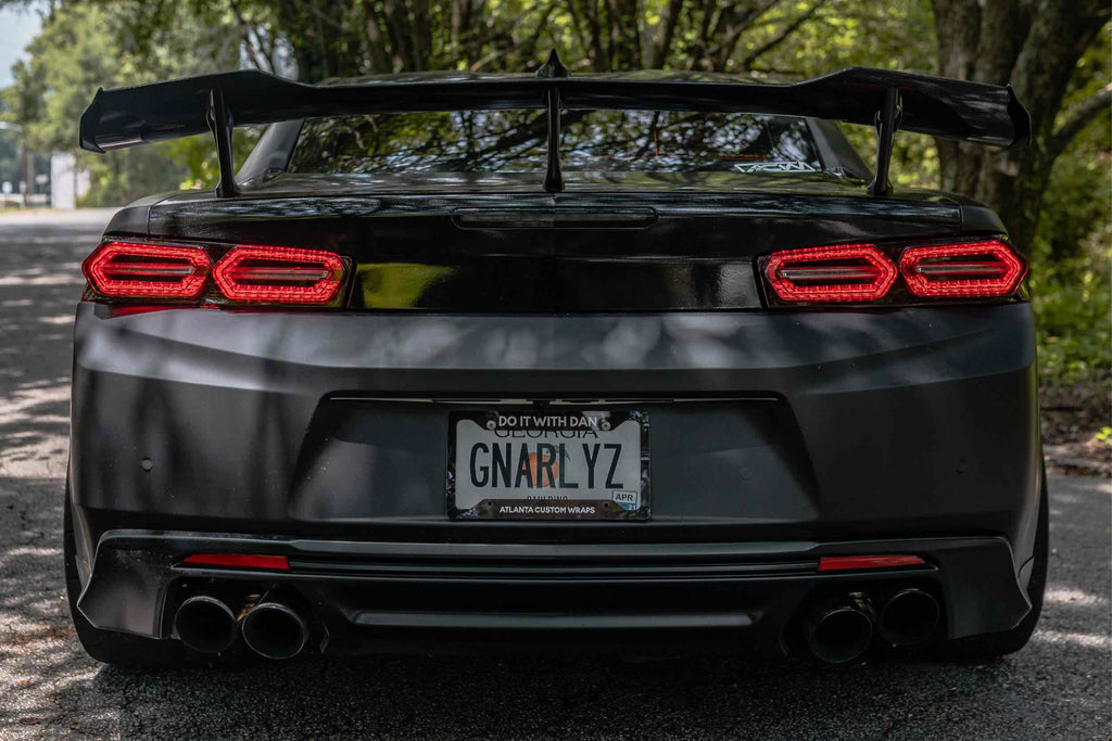 XB LED Tail Lights: Chevrolet Camaro (16-18) (Pair / Facelift / Smoked) Morimoto