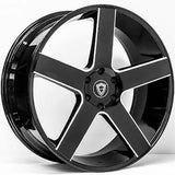 22X9.0 STRADA PERFETTO REPLICA 61505 6X139 +30 78.1 GLOSS BLACK