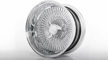 Load image into Gallery viewer, Set Of 4 WIRE WHEELS 14X7 REVERSE CHROME 100 SPOKE