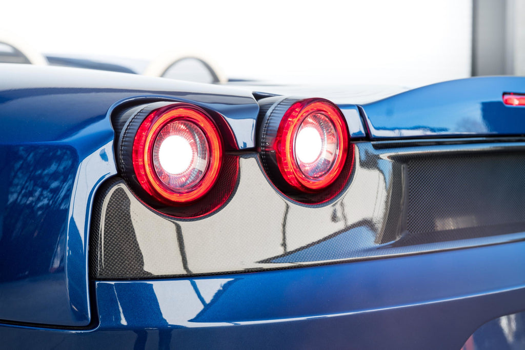 XB LED Tail Lights: Ferrari F430 (05-10) (Set/Smoked) Morimoto