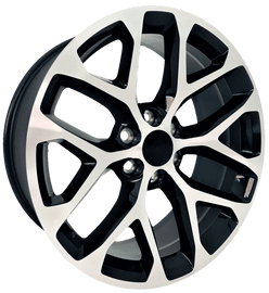 28X10 USA-781 6X139 31 78.1 BLACK MACHINE FACE