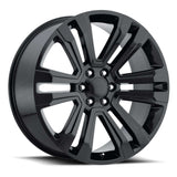 26X10 791 FR72 ESCALADE 6X139.7 31 78.1 BLACK MILLED