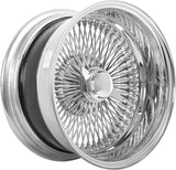 WIRE WHEELS 14X7 REVERSE CHROME 100 SPOKE