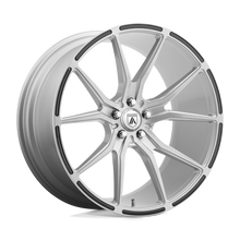 Load image into Gallery viewer, AB13 20X10.5 5X120 BRUSHED SLV 38MM Asanti Black Wheel