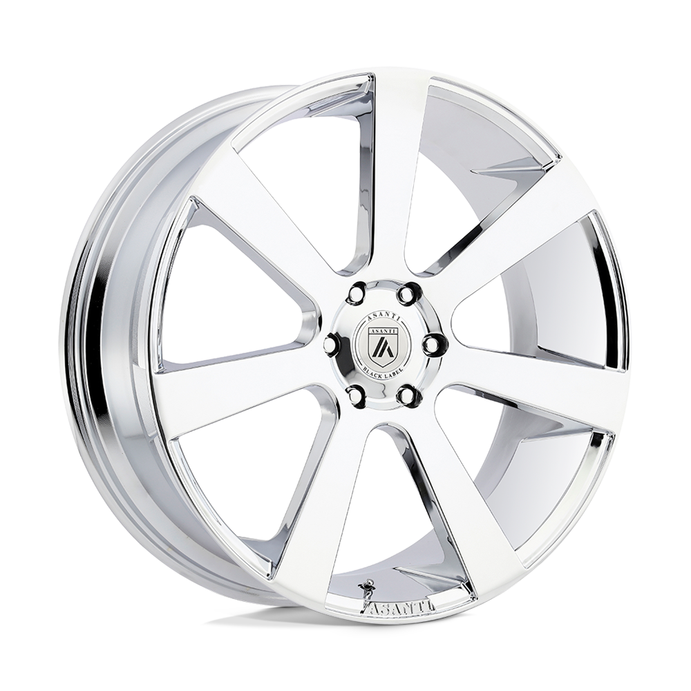 AB15 24X9 6X5.5 CHROME 15MM Asanti Black Wheel