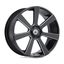 Load image into Gallery viewer, AB15 24X9 6X5.5 S-BLK MILL 35MM Asanti Black Wheel