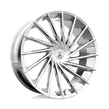 AB18 22X9 BLANK CHROME 30MM (108-155) Asanti Black Wheel