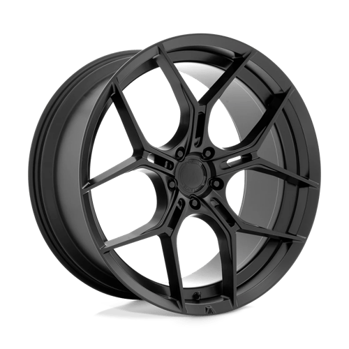 AB37 22X9 5X112 S-BLK 38MM Asanti Black Wheel