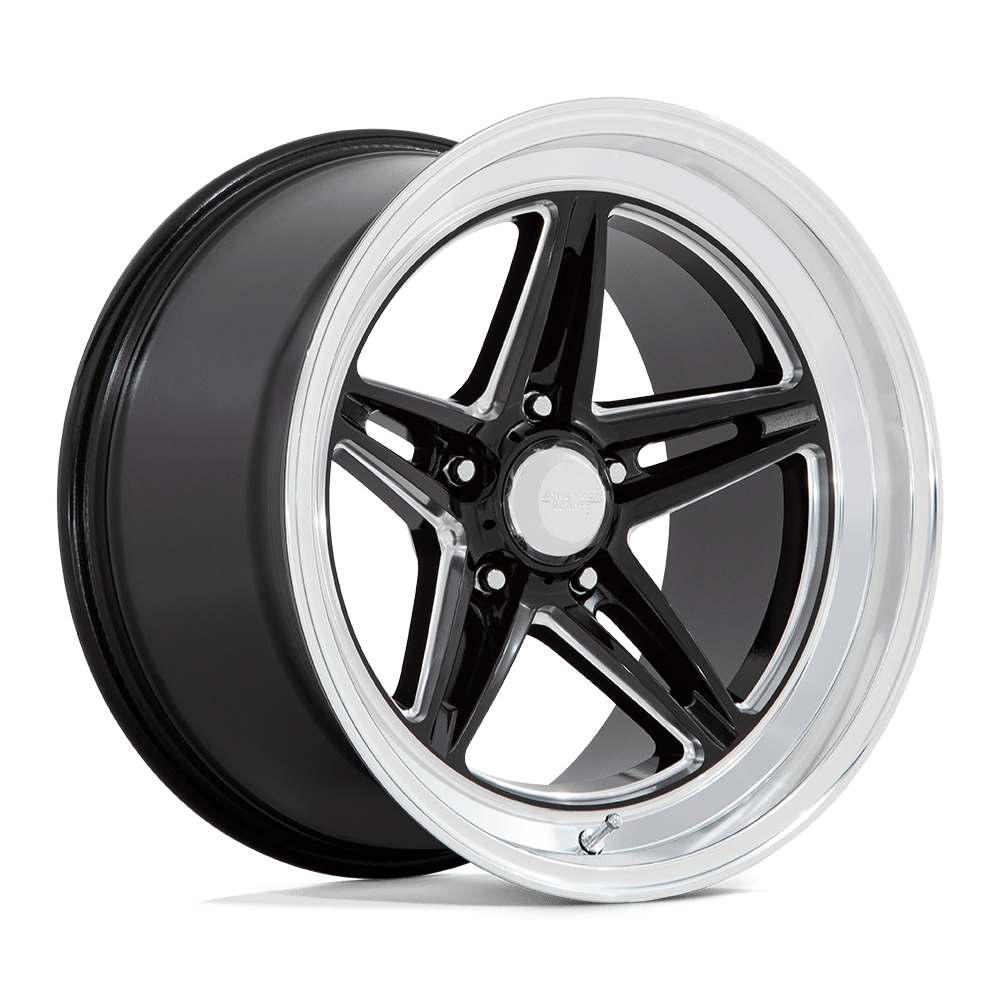 VN514 18X8 5X5.0 G-BLK-MILL-DIA-LP 0MM American Racing Vintage